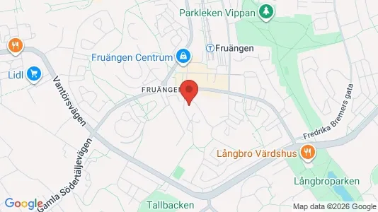 Lägenheter att hyra i Söderort - kort over placeringen