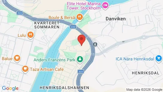 Lägenheter att hyra i Södermalm - kort over placeringen
