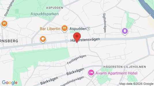 Lägenheter att hyra i Söderort - kort over placeringen