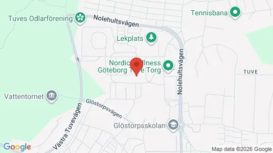 Lägenheter att hyra i Lundby - kort over placeringen