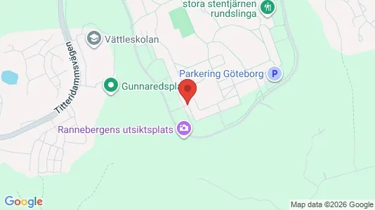 Lägenheter att hyra i Angered - kort over placeringen