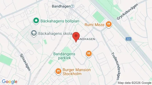 Lägenheter att hyra i Söderort - kort over placeringen