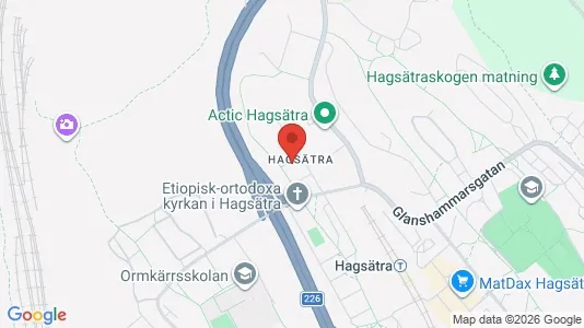 Lägenheter att hyra i Söderort - kort over placeringen