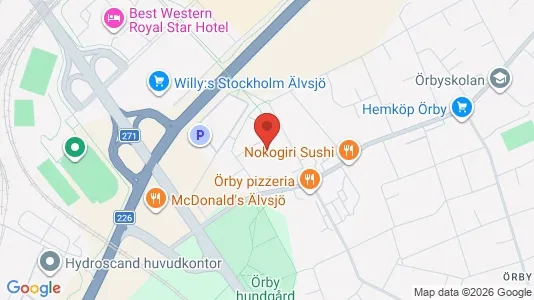 Lägenheter att hyra i Söderort - kort over placeringen