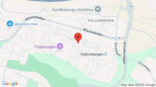 Lägenheter att hyra i Sundbyberg - kort over placeringen