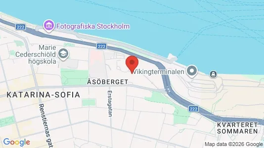 Lägenheter att hyra i Södermalm - kort over placeringen