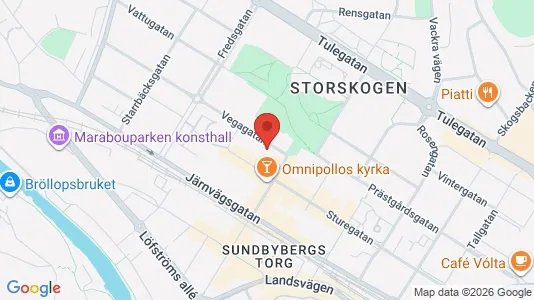 Lägenheter att hyra i Sundbyberg - kort over placeringen