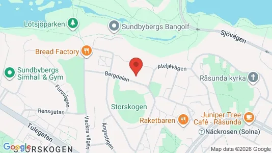 Lägenheter att hyra i Sundbyberg - kort over placeringen