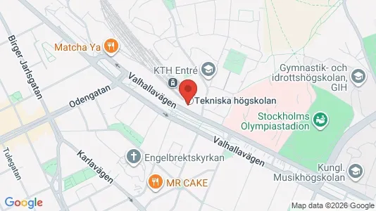 Lägenheter att hyra i Östermalm - kort over placeringen