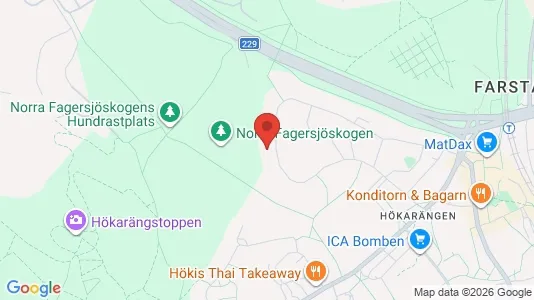 Lägenheter att hyra i Söderort - kort over placeringen