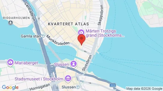Lägenheter att hyra i Stockholm Innerstad - kort over placeringen