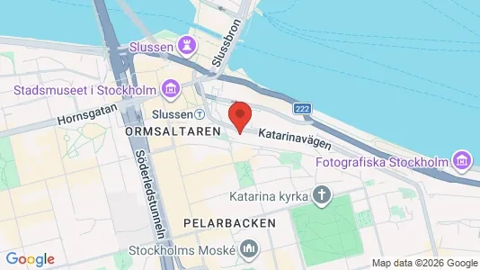 Lägenheter att hyra i Södermalm - kort over placeringen