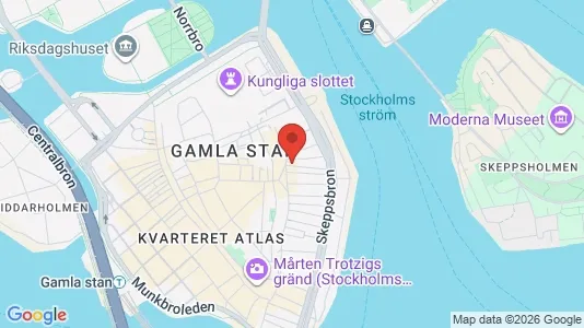 Lägenheter att hyra i Stockholm Innerstad - kort over placeringen