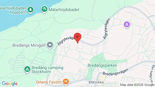Lägenheter att hyra i Söderort - kort over placeringen