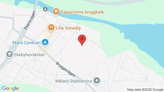 Lägenheter att hyra i Ekerö - kort over placeringen