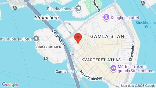 Lägenheter att hyra i Stockholm Innerstad - kort over placeringen