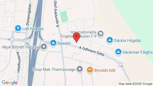 Lägenheter att hyra i Askim-Frölunda-Högsbo - kort over placeringen