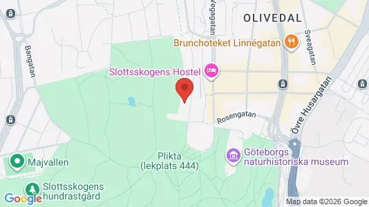 Lägenheter att hyra i Majorna-Linné - kort over placeringen