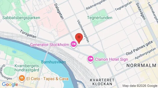 Lägenheter att hyra i Stockholm Innerstad - kort over placeringen