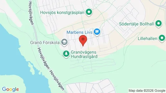 Lägenheter att hyra i Södertälje - kort over placeringen