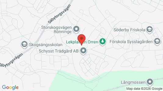 Lägenheter att hyra i Salem - kort over placeringen