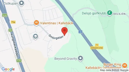 Lägenheter att hyra i Örgryte-Härlanda - kort over placeringen