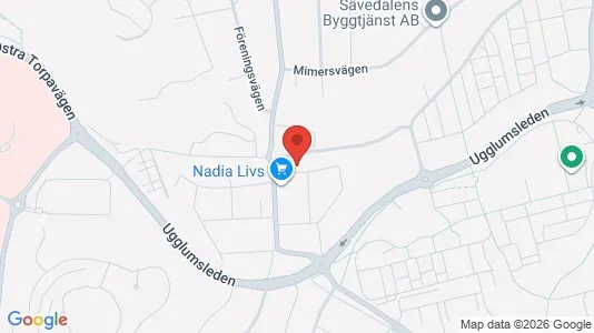 Lägenheter att hyra i Partille - kort over placeringen