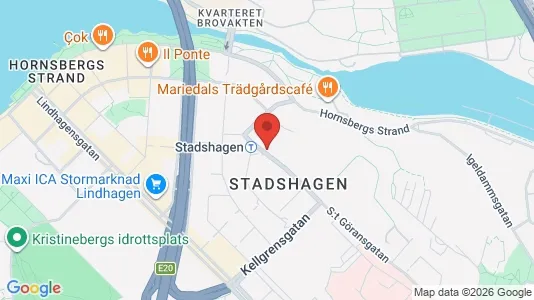 Lägenheter att hyra i Kungsholmen - kort over placeringen