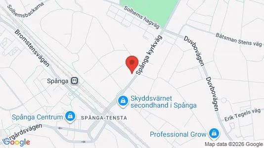 Lägenheter att hyra i Västerort - kort over placeringen