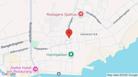Lägenheter att hyra i Norrtälje - kort over placeringen