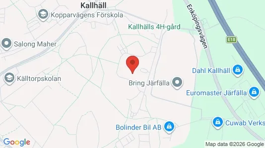 Lägenheter att hyra i Järfälla - kort over placeringen