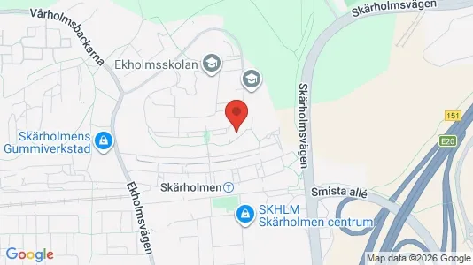 Lägenheter att hyra i Söderort - kort over placeringen