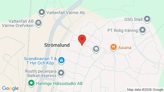 Lägenheter att hyra i Haninge - kort over placeringen
