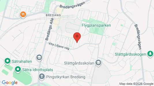 Lägenheter att hyra i Söderort - kort over placeringen