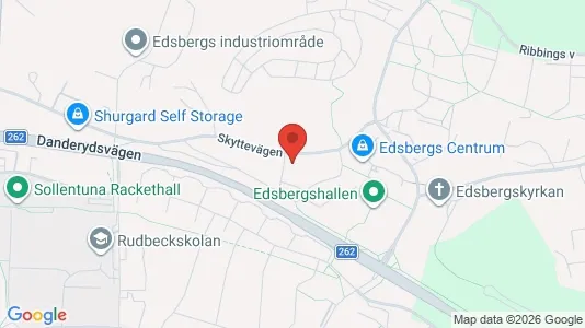 Lägenheter att hyra i Sollentuna - kort over placeringen