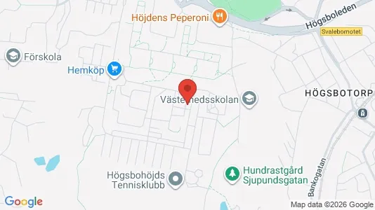 Lägenheter att hyra i Majorna-Linné - kort over placeringen