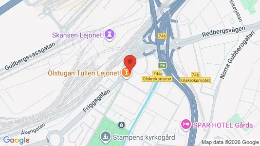 Lägenheter att hyra i Örgryte-Härlanda - kort over placeringen