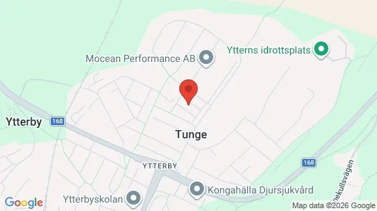 Lägenheter att hyra i Kungälv - kort over placeringen