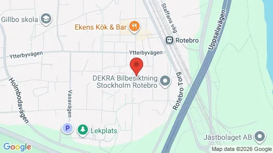 Lägenheter att hyra i Sollentuna - kort over placeringen