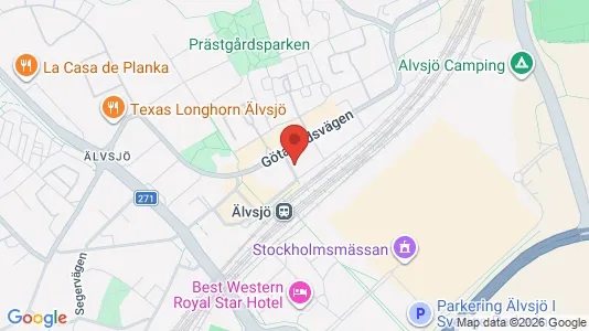 Lägenheter att hyra i Söderort - kort over placeringen