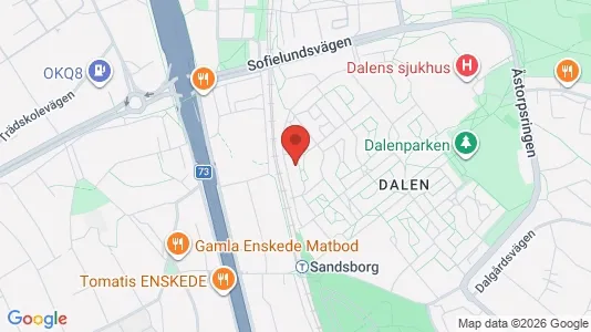 Lägenheter att hyra i Söderort - kort over placeringen