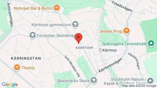 Lägenheter att hyra i Söderort - kort over placeringen