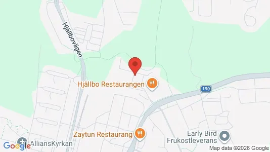 Lägenheter att hyra i Angered - kort over placeringen