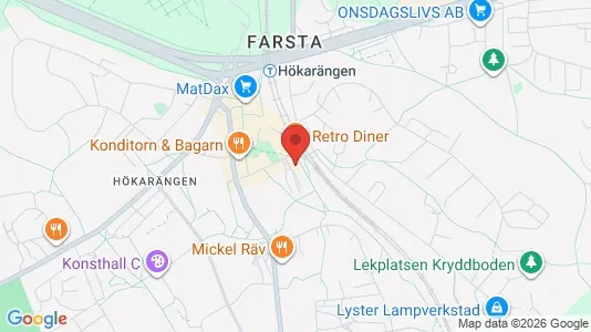 Lägenheter att hyra i Söderort - kort over placeringen