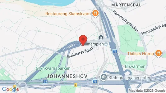 Lägenheter att hyra i Söderort - kort over placeringen
