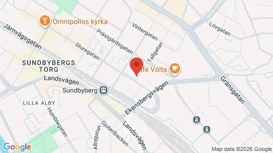 Lägenheter att hyra i Sundbyberg - kort over placeringen