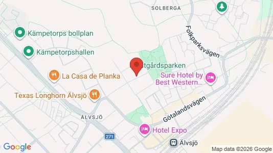 Lägenheter att hyra i Söderort - kort over placeringen