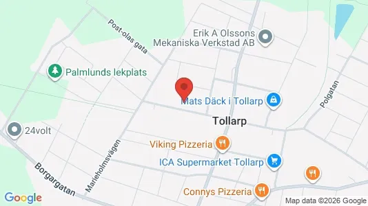 Lägenheter att hyra i Kristianstad - kort over placeringen