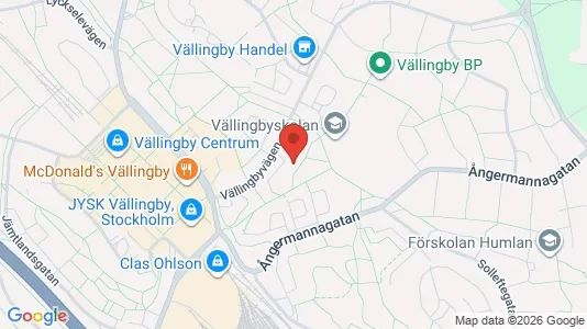 Lägenheter att hyra i Västerort - kort over placeringen
