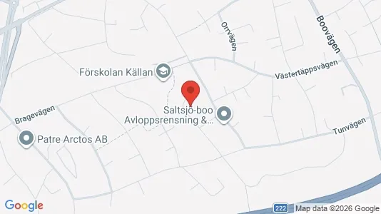 Lägenheter att hyra i Nacka - kort over placeringen